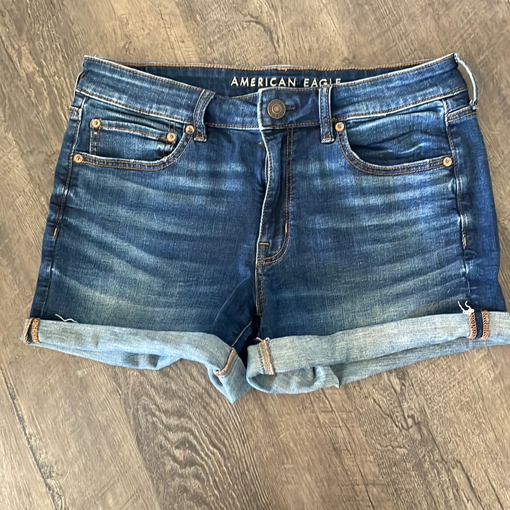 American eagle jean shorts